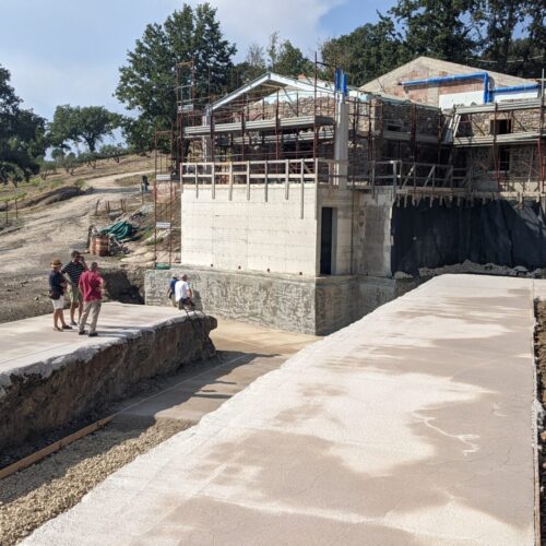 old italian house restoration in tuscany